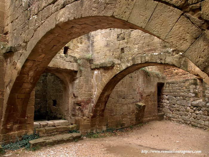 INTERIOR DE PABELLONES HACIA LOS PIES